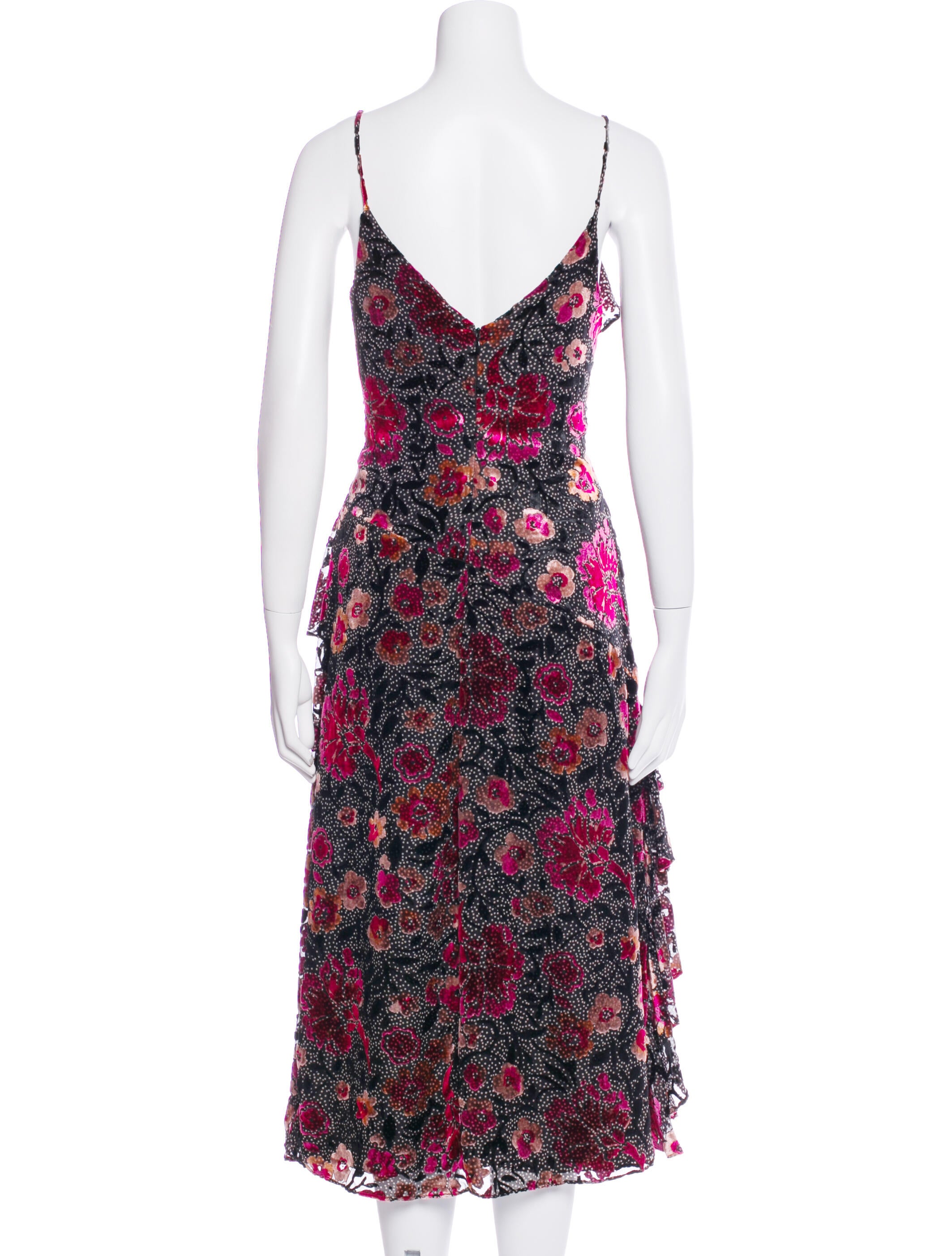 Jill Stuart Floral Print Long Dress